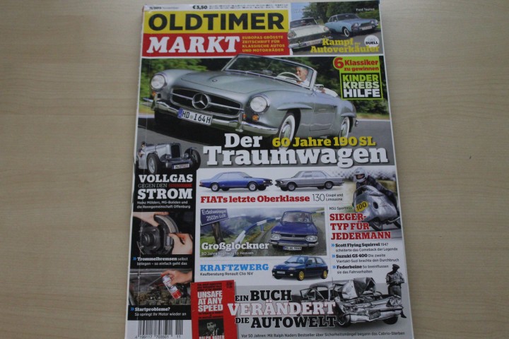 Deckblatt Oldtimer Markt (11/2015)